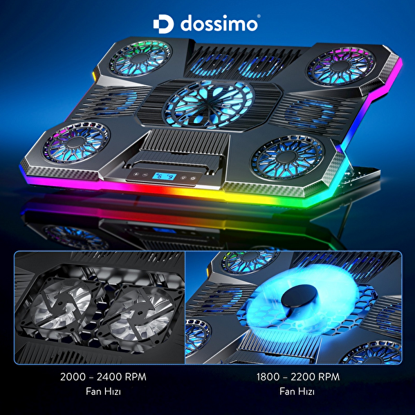 Dossimo Nitro S24 Notebook Soğutucu Stand