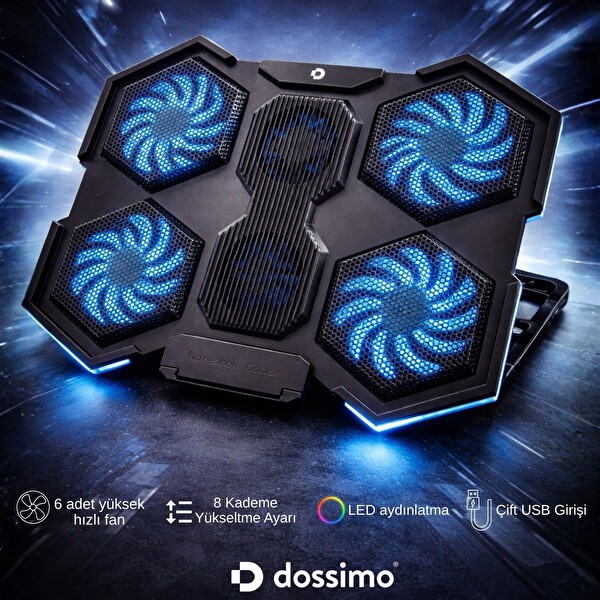 Dossimo Nitro S21 Notebook Soğutucu Stand