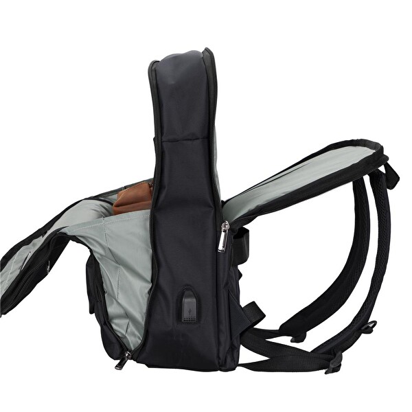 PLM Torino-USB 15.6 Lacivert Notebook Sırt Çantası