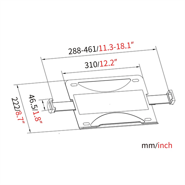 Exvega EX789 Ayarlanabilir Siyah Alüminyum Vesa Bağlantılı Monitör Kolu Uyumlu Laptop Standı