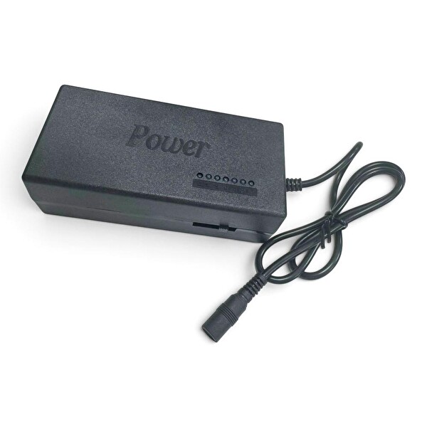 Powermaster 12-24 Volt Ayarlı 8 Uçlu Universal Laptop Adaptör