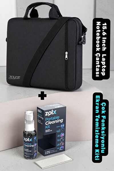Classone XYZ-T20 15.6 Inch Macbook Laptop Notebook Çantası + Zolx Çok Fonksiyonlu Ekran Temizleme Seti
