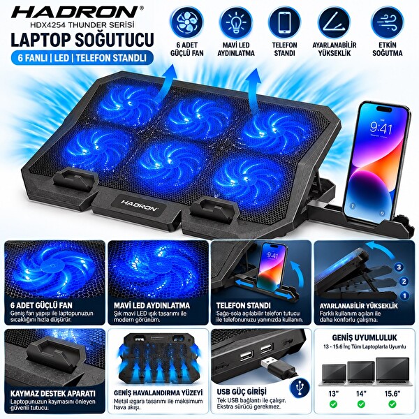 Hadron HDX4254 Thunder Serisi 13-15.6