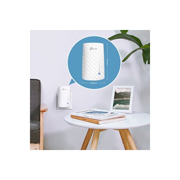 TP-Link RE190 750 Mbps 5 GHz Kablosuz AC Dual Band Evrensel Menzil Genişletici