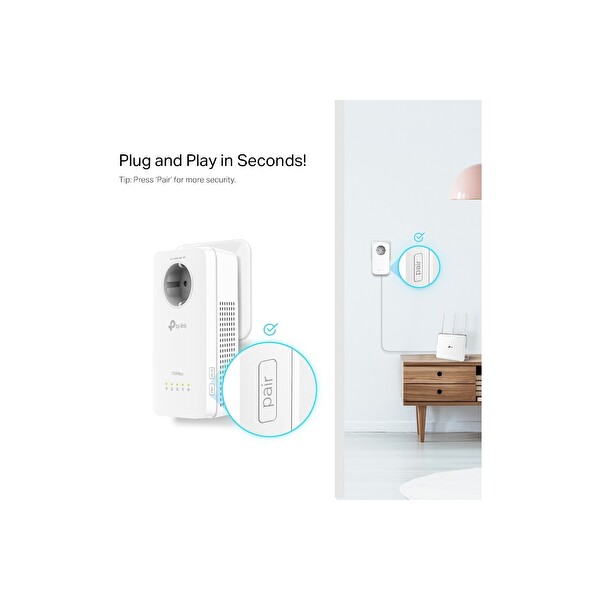 TP-Link TL-WPA8631P 1300 Mbps AC Wi-Fi Kit Powerline