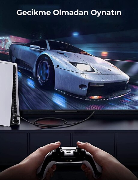 Bix Cat8 40 Gbps Veri Aktarım 2000 MHz STP 10 M Ethernet Kablosu