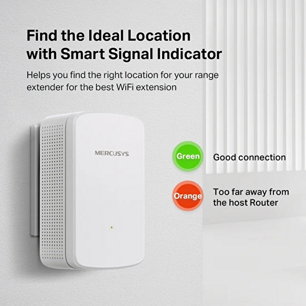 Mercusys ME10 300 Mbps Wi Fi Menzil Genişletici 3