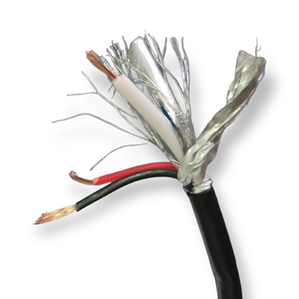 Onli 2+1 0.50mm Dış Ortam 250 M Siyah CCTV Kamera Kablosu