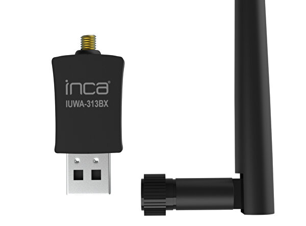 Inca Inca IUWA-313BX 300 MBPS 11N Harici 5 DPI Anten 1 KM Menzilli Wi̇reless Adaptör