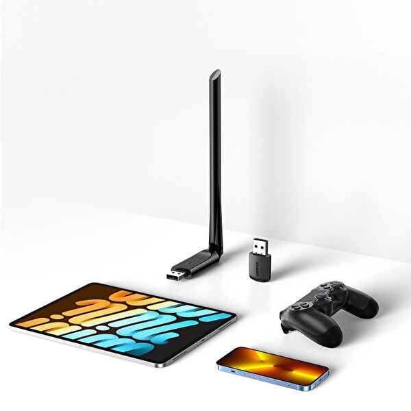 Ugreen AC650 5 GHz / 2.4 GHz Dual Band USB 2.0 Wi-Fi Adaptör