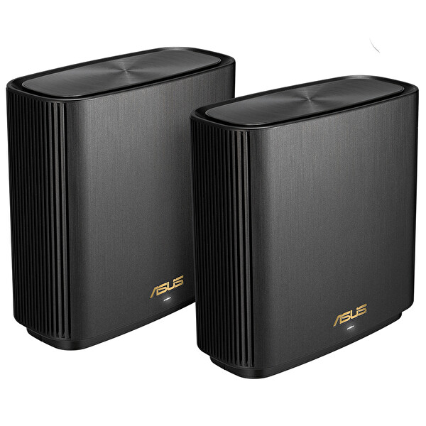 Asus ZenWi̇fi̇ XT8-B2 6600 Mbps Wi-Fi 6 İkili Siyah Mesh Sistemi