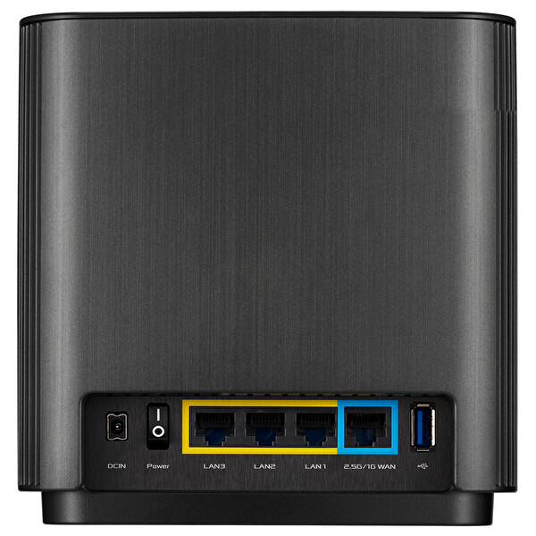 Asus ZenWi̇fi̇ XT8-B2 6600 Mbps Wi-Fi 6 İkili Siyah Mesh Sistemi