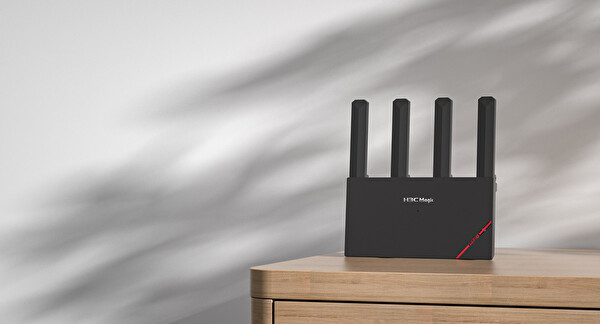 H3C Magic NX30 4 Port 3000 Mbps Gigabit Dual Band Wi-Fi 6 Router