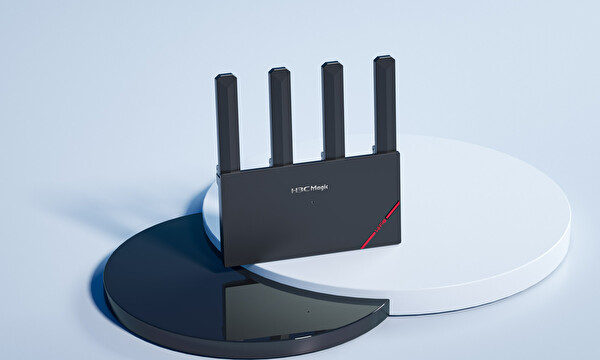 H3C Magic NX30 4 Port 3000 Mbps Gigabit Dual Band Wi-Fi 6 Router