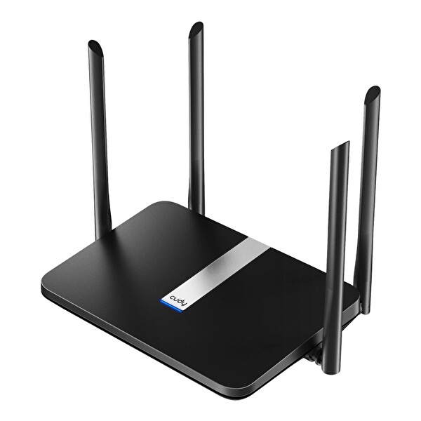 Cudy X6 AX1800 Serisi 5 GHz 1200 MBPS 2.4 GHz 574 MBPS 5 Gigabit Port 4x5 DBI DDNS Wi-Fi 6 Mesh Router