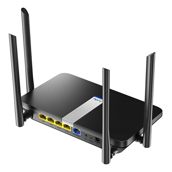 Cudy X6 AX1800 Serisi 5 GHz 1200 MBPS 2.4 GHz 574 MBPS 5 Gigabit Port 4x5 DBI DDNS Wi-Fi 6 Mesh Router