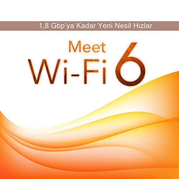 Cudy X6 AX1800 Serisi 5 GHz 1200 MBPS 2.4 GHz 574 MBPS 5 Gigabit Port 4x5 DBI DDNS Wi-Fi 6 Mesh Router