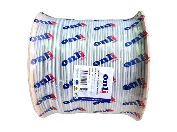 Onli 2+1 0.50MM 500 M Gri CCTV Kamera Kablosu
