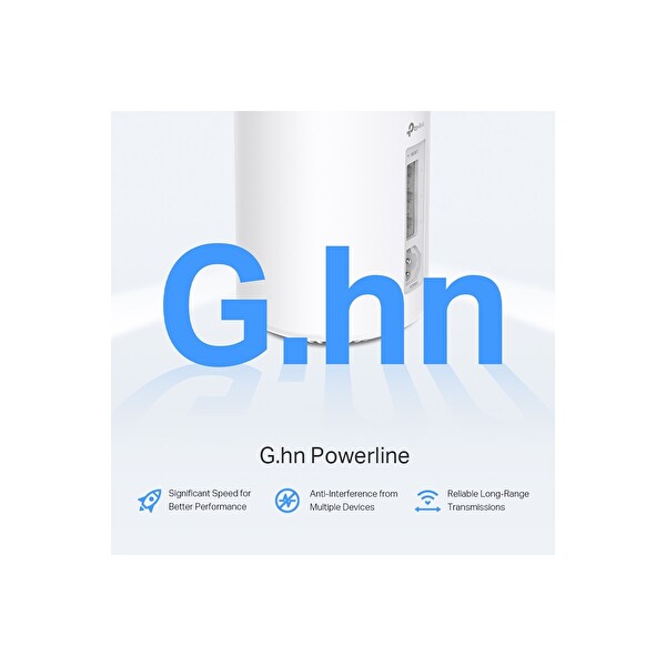 TP-Link Deco PX50(3-Pack) AX3000 + G1500 Tüm Ev Powerline Mesh Wi-Fi Sistemi