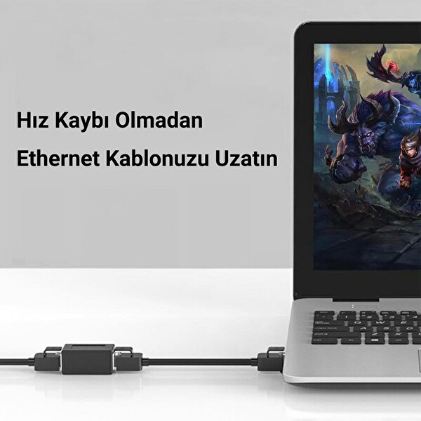 VegGieg RJ45 Cat6 Cat7 Cat8 Ethernet Kablo Uzatma Aparatı S112