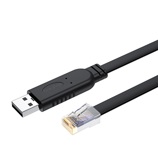 VegGieg USB to RJ45 Console FTDI-TF232 Chipset Konsol Kablo V-U403