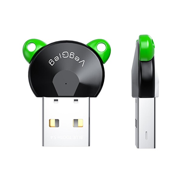 VegGieg UB504 Bluetooth 5.4 Adaptör Mini USB Dongle V-UB504