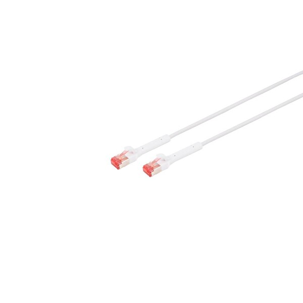 Irenis 50 cm Beyaz CAT6A U/FTP 90° Bükülebilir Kablo