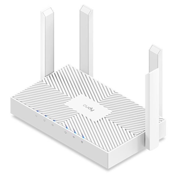 Cudy WR1300E AC1200 2.4 GHz/5GHz 1200 Mbps AP/RE/Wisp 3xGigabit Port Mu-Mimo Kablosuz WiFi Router