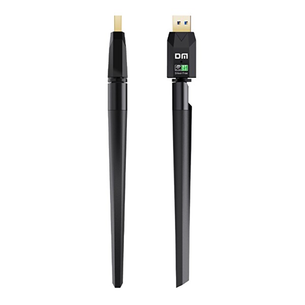 DM AD087 Bluetooth 5.0 Adaptör 600Mbps Dual Band WiFi Alıcı-Verici Access Point Kablosuz Ağ Adaptörü
