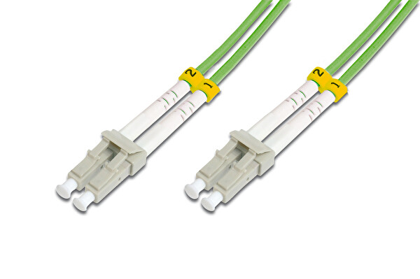Beek LC-LC Fiber Optik Patch Kablo Multimode OM 5 50/125 Duplex 3.0mm LSZH 1 Metre