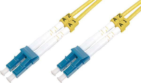 Beek LC-LC Fiber Optik Patch Kablo 9/125 µ Singlemode 3.0mm Duplex OS2 LSZH 20 Metre