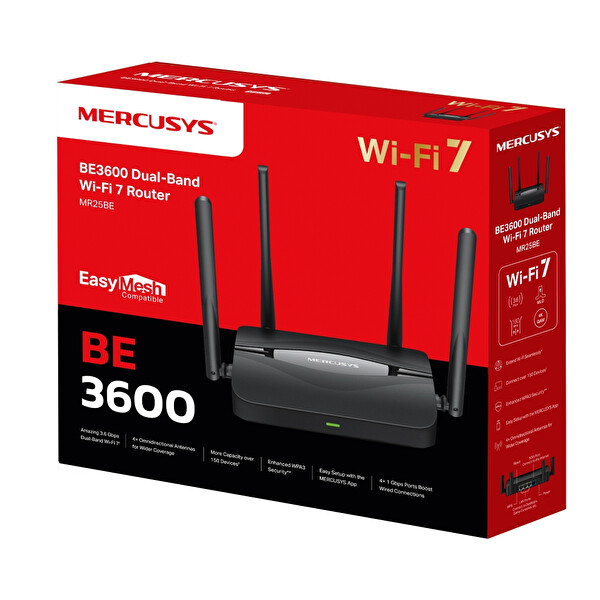 Mercusys MR25BE BE3600 Dual Band Wi-Fi 7 Router