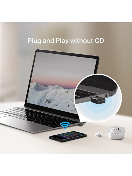 Mercusys MA12N N300 Nano Wireless USB Adaptör