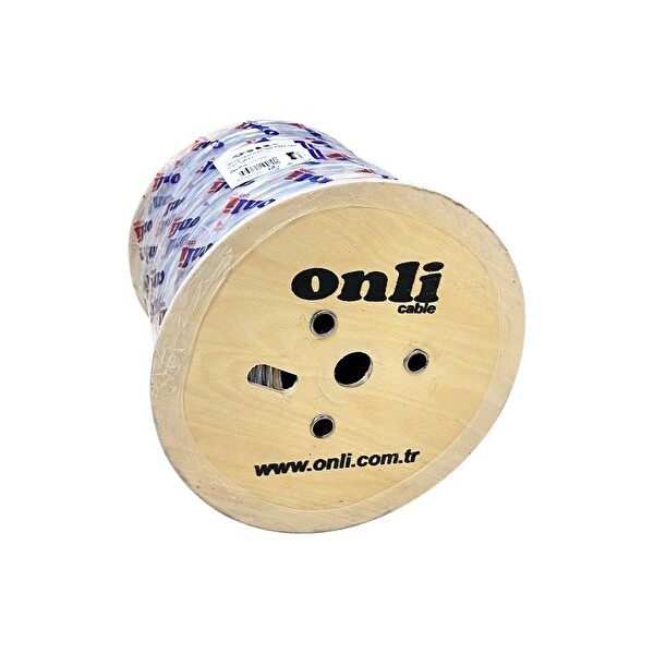 Onli 305 MT 23AWG UTP CAT6 Network Kablosu Şeffaf Yerli Üretim