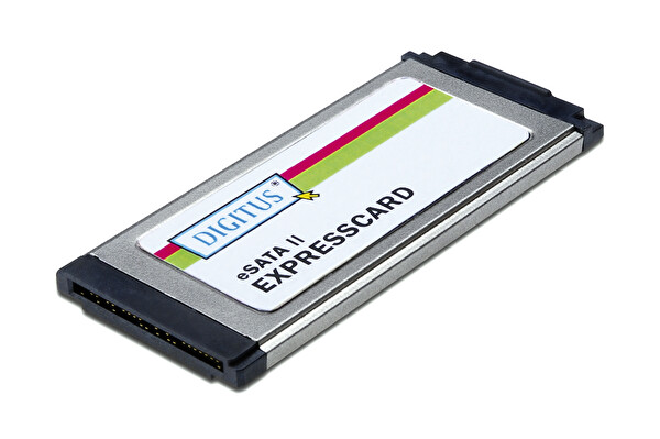 Digitus Serial ATA II PCMCIA Express Kart 1 x eSATA Konnektör İnce Tip Formfactor 34 Chipset SiI3531