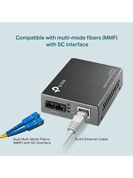 Tp-Link MC200CM Gigabit Ethernet Medya Dönüştürücü