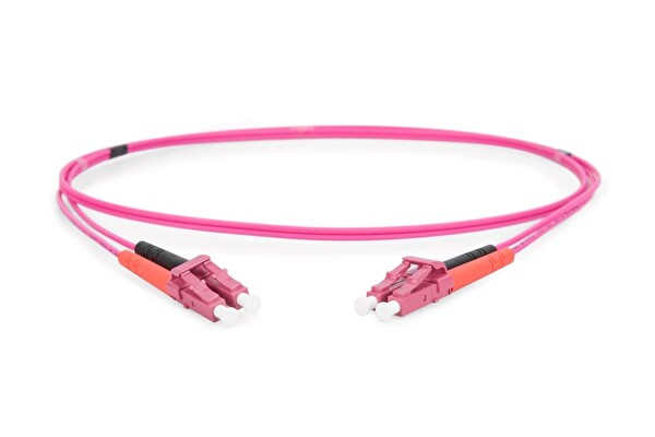 Digitus LC-SC Fiber Optik Patch Çift Yönlü Kablo MM OM4 50/125 µ - 1 M