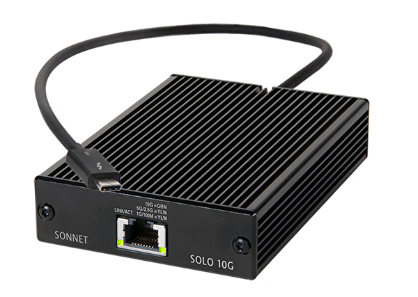 Sonnettech Solo10G 10GBASE-T Thunderbolt - 10 Gigabit Ethernet Adapter