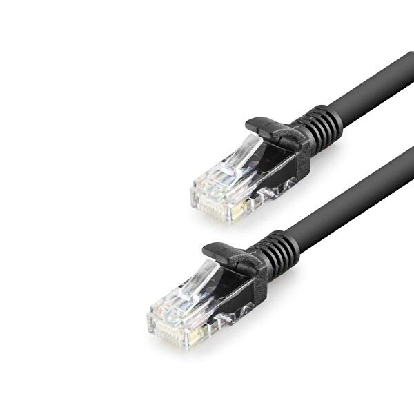 Evimdeyokyok HDX5070 CAT6 1000Gb 250Mhz Network Kablo 1.5M Siyah