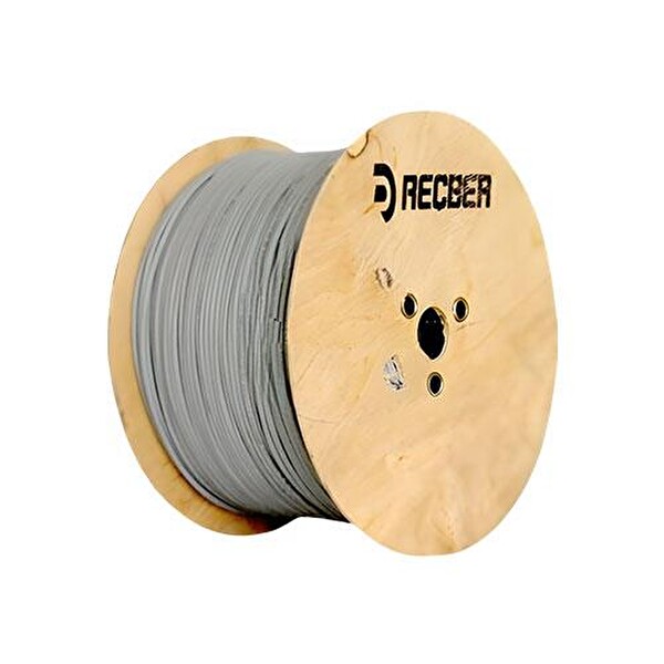 Reçber Kablo SL400 Cat6 H.F. U-UTP 23AWG Kablo Gri