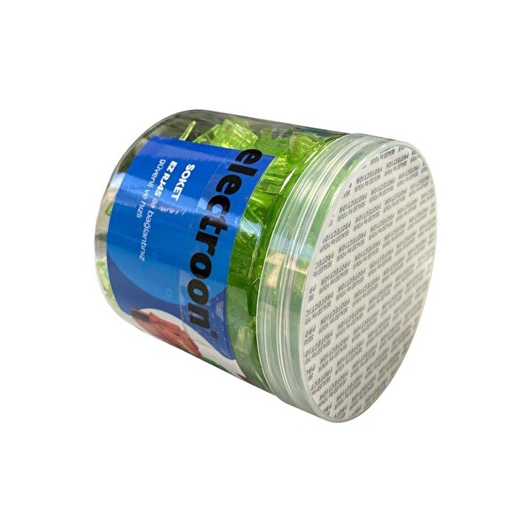 Electroon CAT6 EZRJ45 8P/8C Açık Uçlu Soket Yeşil 100 Adet