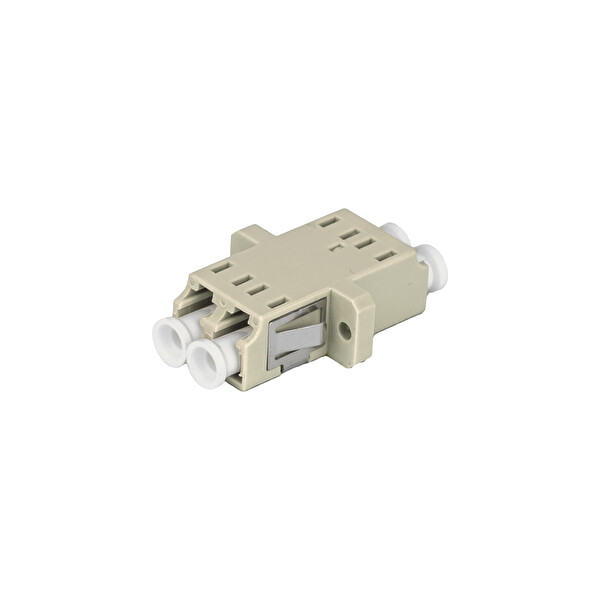 Alfafonet LC/PC Dubleks Multimode OM2 Fiber Optik Adaptör 1 Paket - 25 Adet