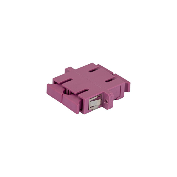 Alfafonet SC/PC Dubleks Multimode OM4 Fiber Optik Adaptör 1 Paket - 25 Adet
