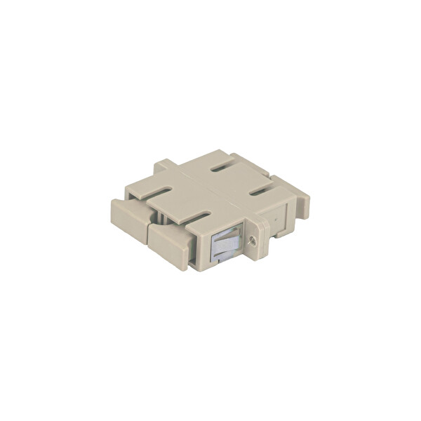 Alfafonet SC/PC Dubleks Multimode OM2 Fiber Optik Adaptör 1 Paket - 25 Adet