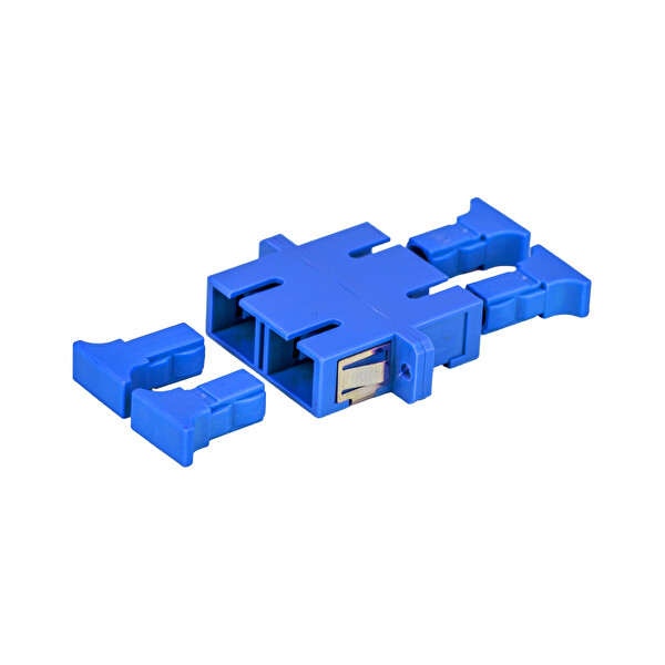 Alfafonet SC/UPC Dubleks Singlemode Fiber Optik Adaptör 1 Paket - 25 Adet
