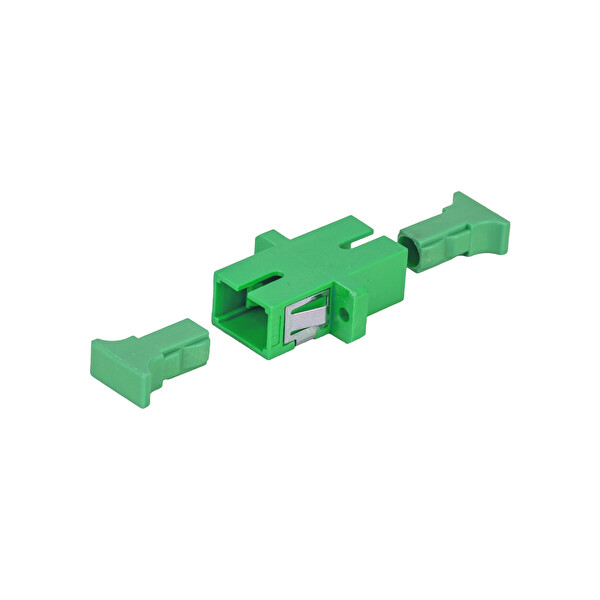 Alfafonet SC/APC Simpleks Singlemode Fiber Optik Adaptör 1 Paket - 25 Adet