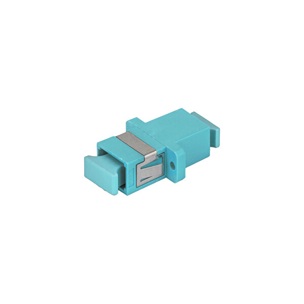 Alfafonet SC/PC Simpleks Multimode OM3 Fiber Optik Adaptör 1 Paket - 25 Adet