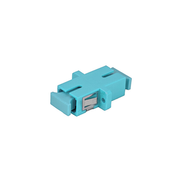 Alfafonet SC/PC Simpleks Multimode OM3 Fiber Optik Adaptör 1 Paket - 25 Adet