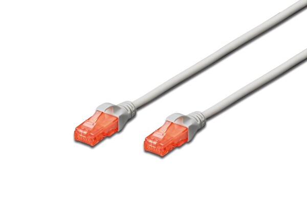 Digitus DK 1617 005 0.5M Cat 6 Patch AWG 26Gri Kablo