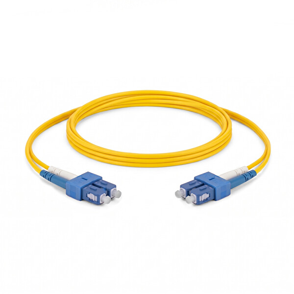 Alfafonet SC-UPC-SC-UPC Singlemode Dupleks 1 M Fiber Patch Cord